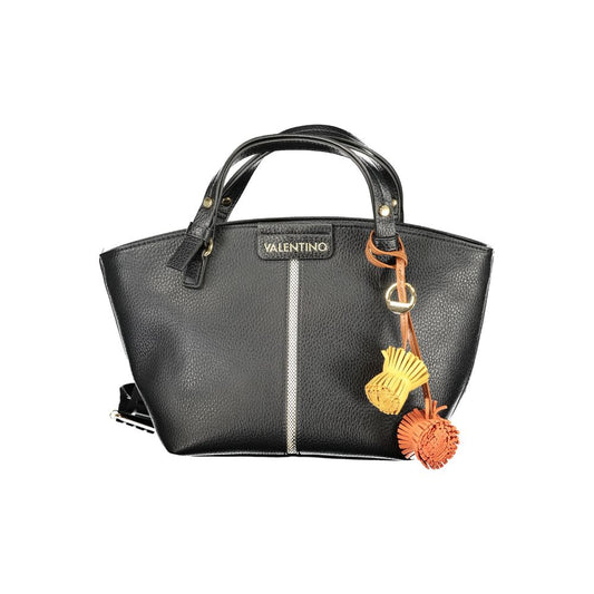 Mario Valentino Black Polyurethane Womens Bag