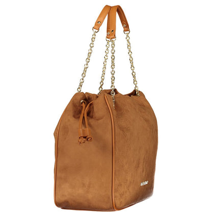 Mario Valentino Brown Polyurethane Womens Bag