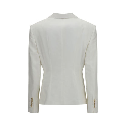 Dolce & Gabbana blazer i bomuld – hvid
