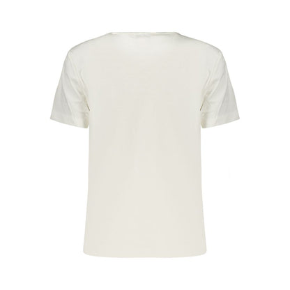Calvin Klein White Cotton Women's T-Shirt