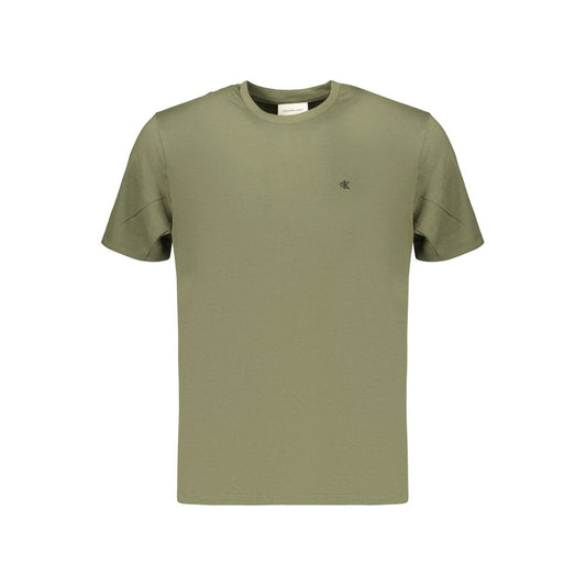 Calvin Klein Green Cotton Men's T-Shirt
