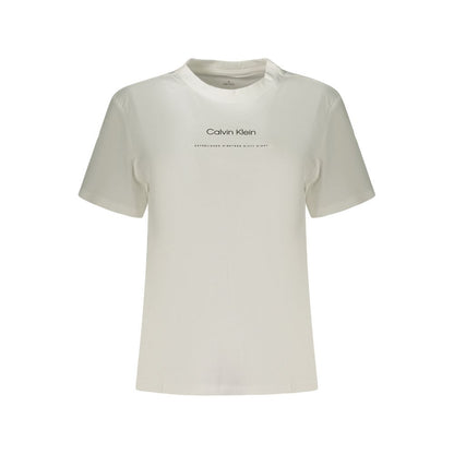 Calvin Klein Bianco Cotton Women's T-Shirt