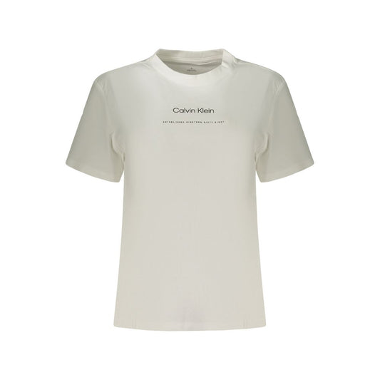 Calvin Klein Bianco Cotton Women's T-Shirt