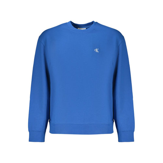 Calvin Klein Blue Cotton Mens Sweatshirt