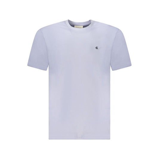 Calvin Klein Azzurro Cotton Men's T-Shirt
