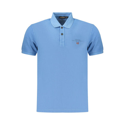 Napapijri Azzurro Cotton Men's Polo