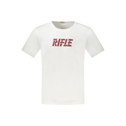 Rifle Bianco Cotton Uomo T-Shirt