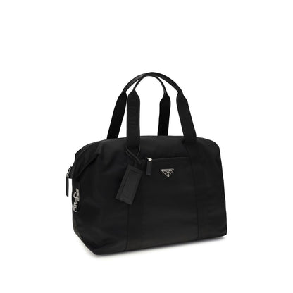 Prada Black Calf Leather Bos Taurus Luggage And Travel