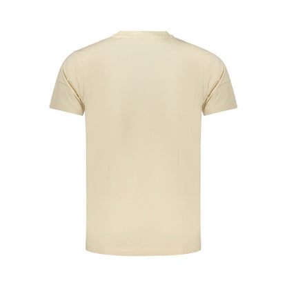 Rifle Beige Cotton Men's T-Shirt
