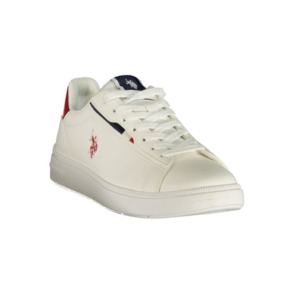 U.S. POLO ASSN. Bianco Polyurethane Men's Sneaker