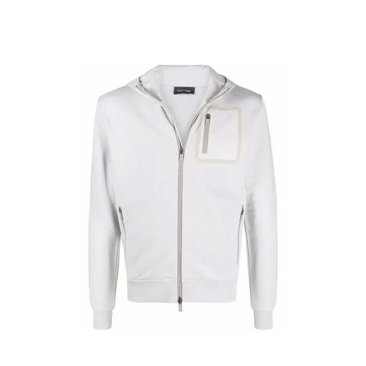 Herno Gray Cotton Sweatshirt