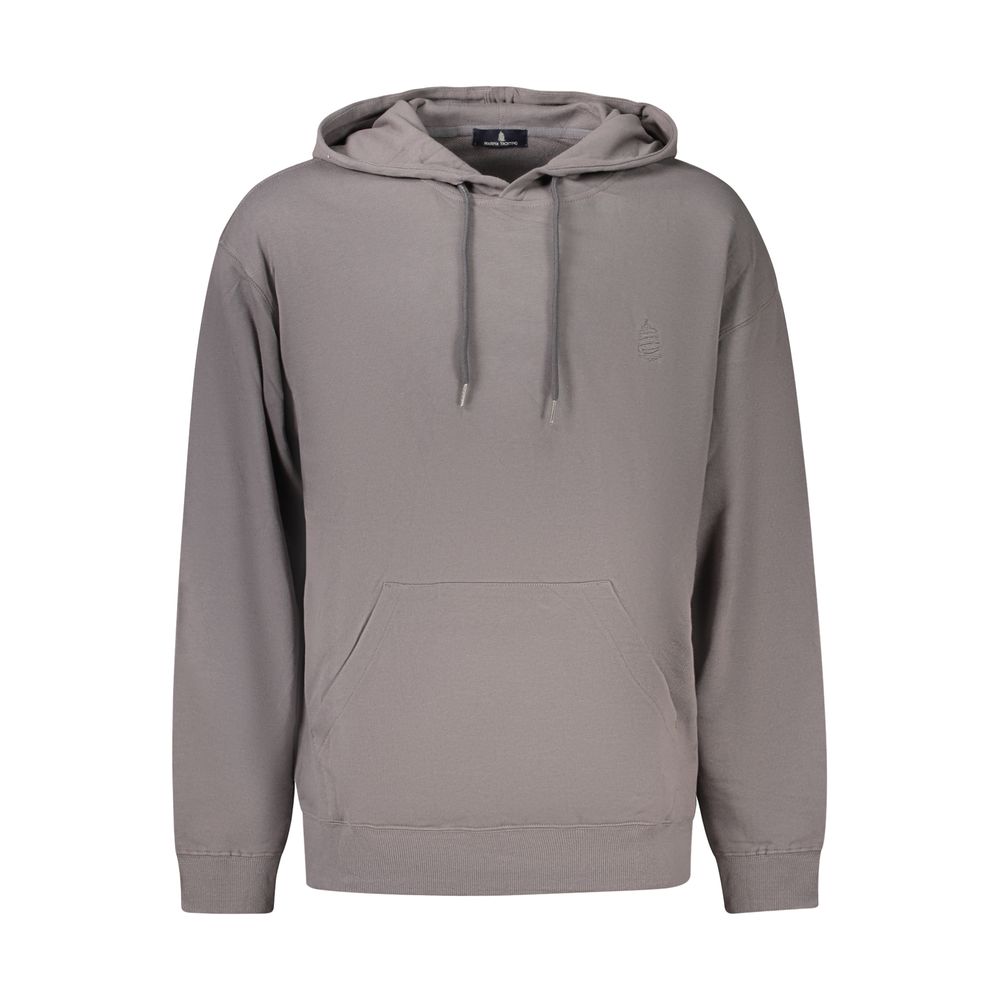 Grå sweatshirt i bomuld til mænd fra Marina Yachting