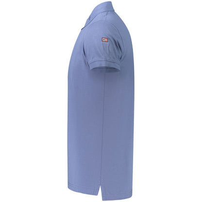 Norway 1963 Blue Cotton Polo Shirt