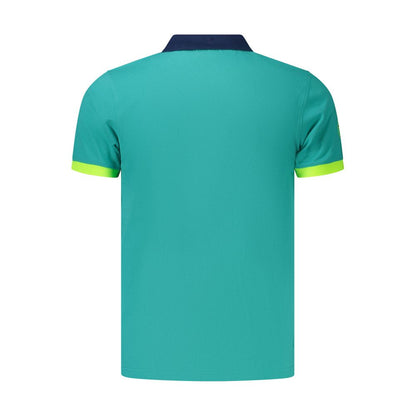 Norway 1963 Blue Cotton Polo Shirt