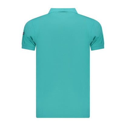 Norway 1963 Blue Cotton Polo Shirt