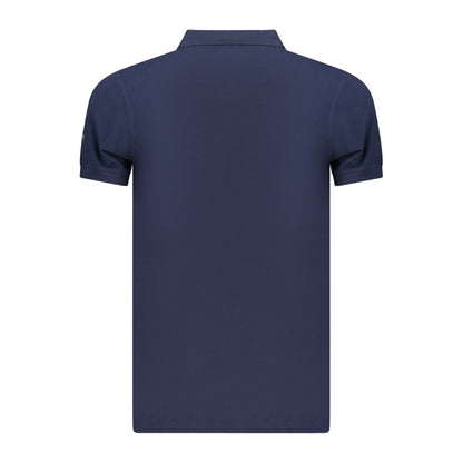 Norway 1963 Blue Cotton Polo Shirt