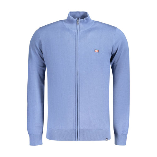 Norway 1963 Blue Cotton Cardigan