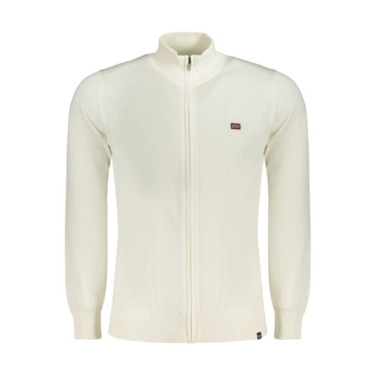 Norway 1963 White Cotton Cardigan