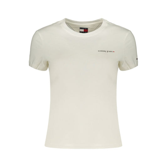 Tommy Hilfiger White Cotton Women's T-Shirt