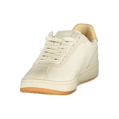 Tommy Hilfiger sneakers i materialemix til kvinder – beige