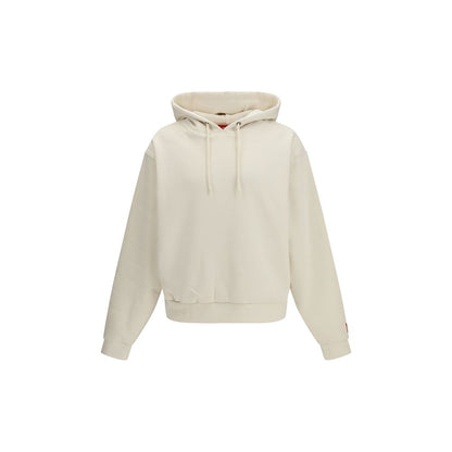 The North Face Red Box cropped hoodie – hvid