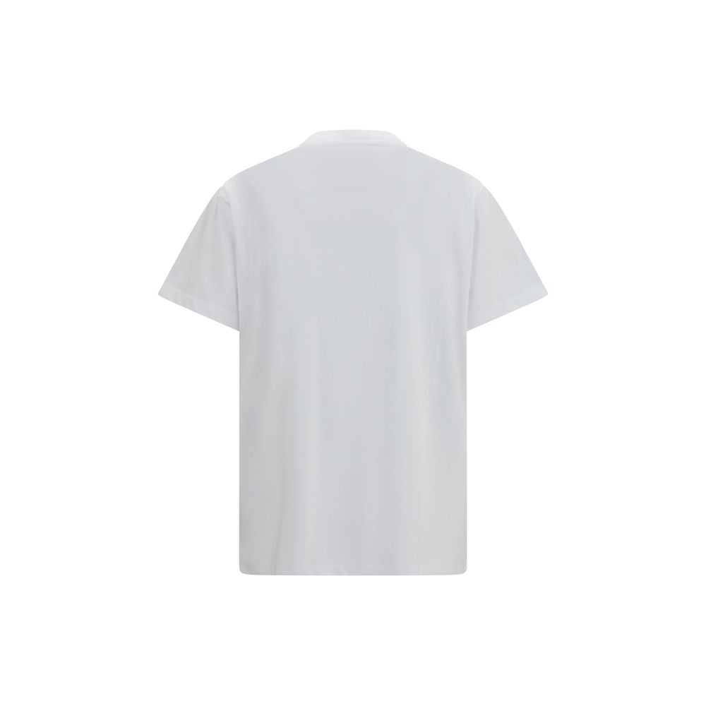 Ganni White Cotton Sweatshirt