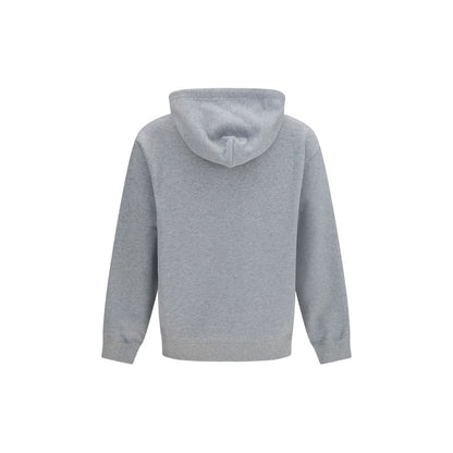 Valentino Gray Cotton Sweatshirt