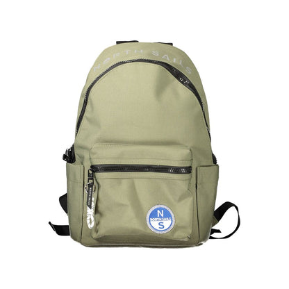 North Sails Green Polyester Backpack
