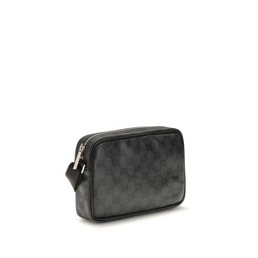 Gucci Black Fabric Shoulder Bag