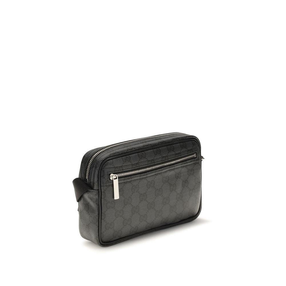 Gucci Black Fabric Shoulder Bag