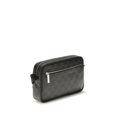 Gucci Black Fabric Shoulder Bag