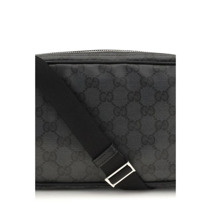 Gucci Black Fabric Shoulder Bag