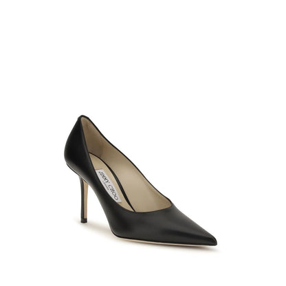 Jimmy Choo Love pumps i kalvelæder med 85 mm hæl – sort
