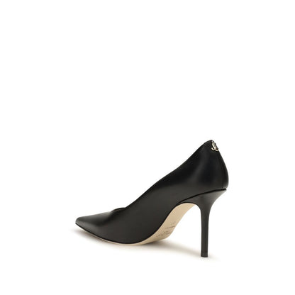 Jimmy Choo Love pumps i kalvelæder med 85 mm hæl – sort