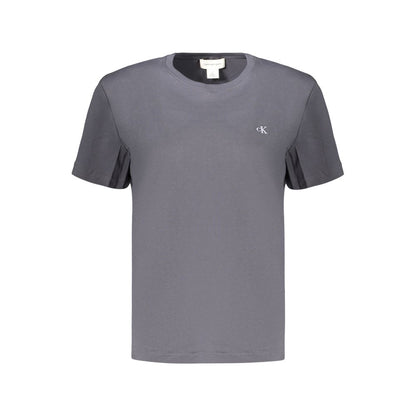 Calvin Klein Gray Cotton Women's T-Shirt