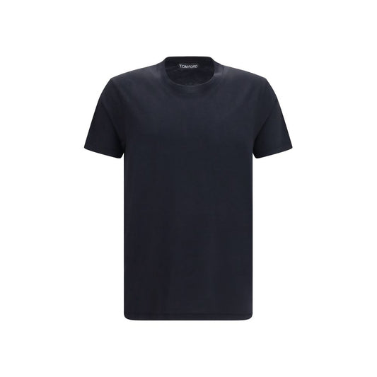 Sort T-shirt i bomuld fra Tom Ford
