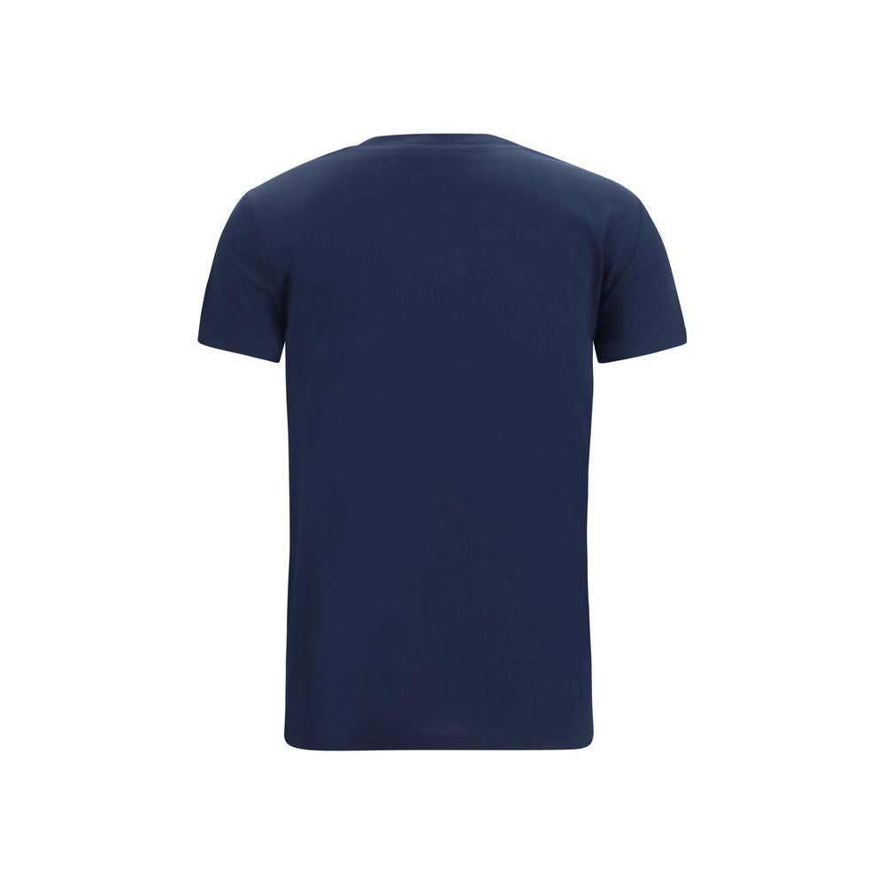 Max Mara Blue Cotton T-Shirt