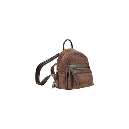 Love Moschino Brown Polyester Backpack