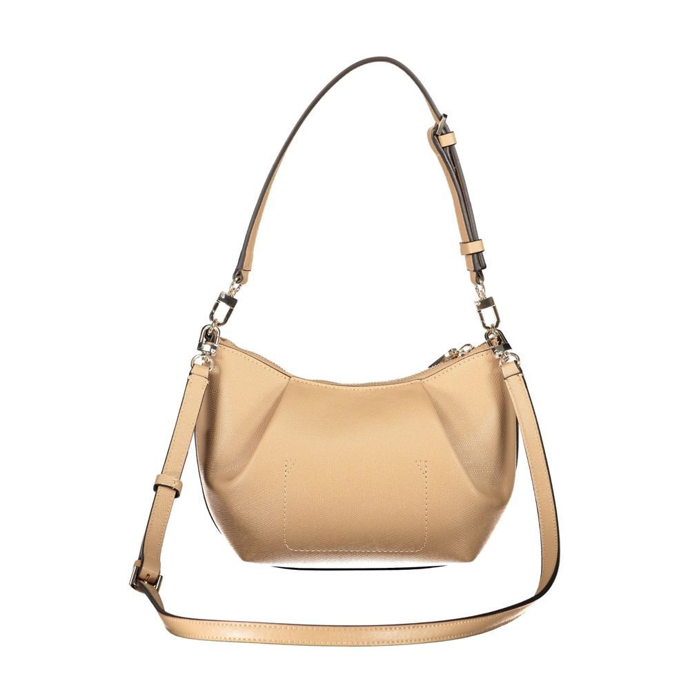 Guess Jeans Amorette skuldertaske – beige