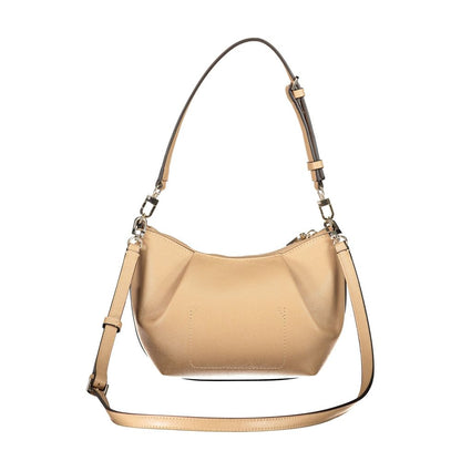 Guess Jeans Amorette skuldertaske – beige
