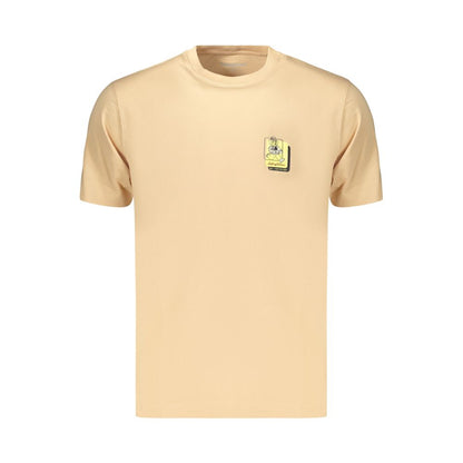 Refrigiwear Beige Cotton Men's T Shirt