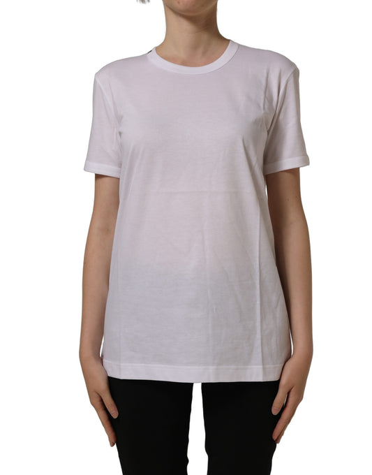 Dolce & Gabbana T-shirt i bomuld – hvid