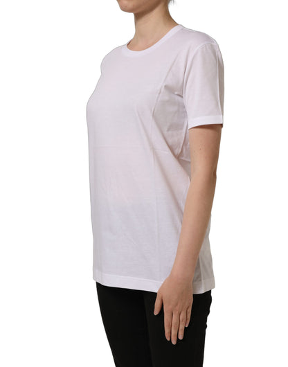 Dolce & Gabbana T-shirt i bomuld – hvid