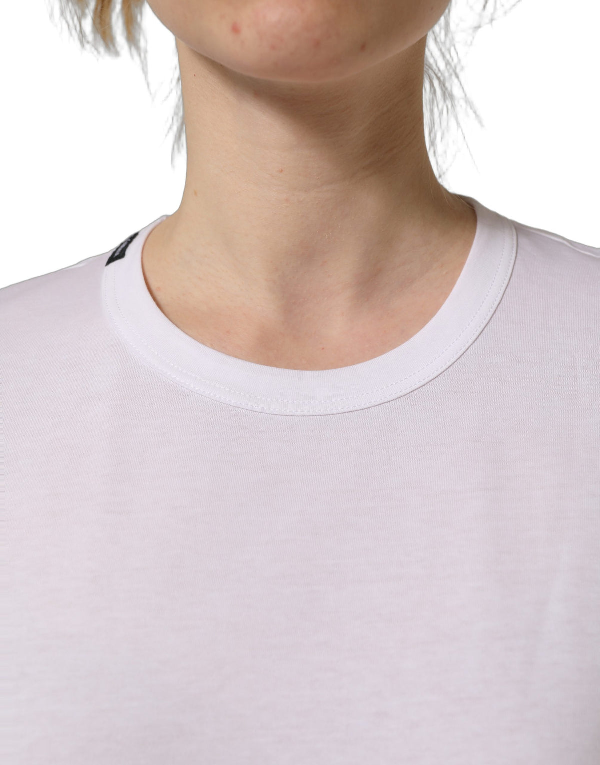 Dolce & Gabbana T-shirt i bomuld – hvid