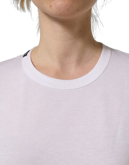 Dolce & Gabbana T-shirt i bomuld – hvid