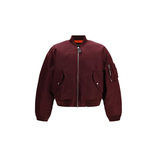 Dsquared² ’80s bomberjakke i nylon – bordeaux