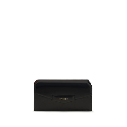 Givenchy sort clutchtaske i kalvelæder