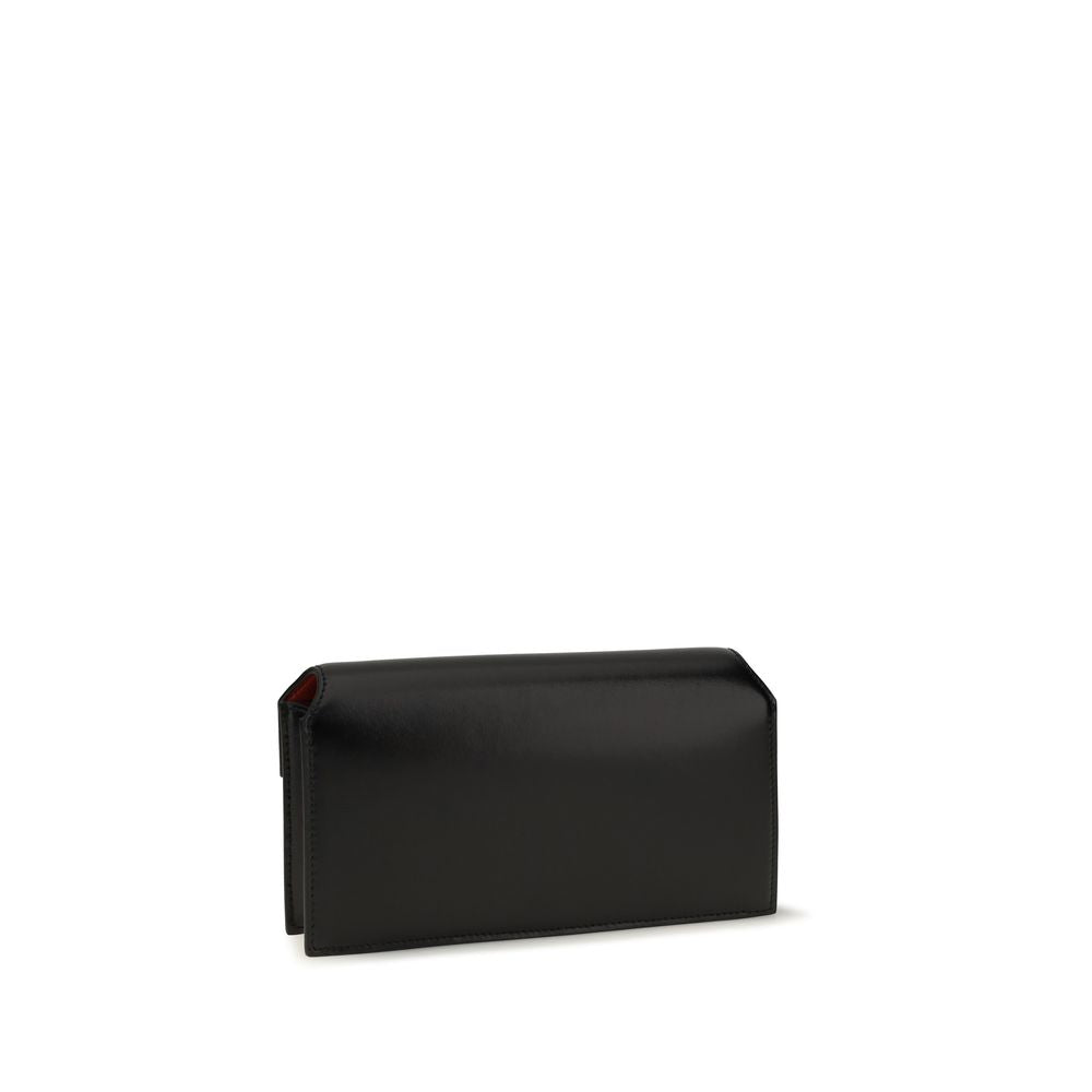 Givenchy sort clutchtaske i kalvelæder
