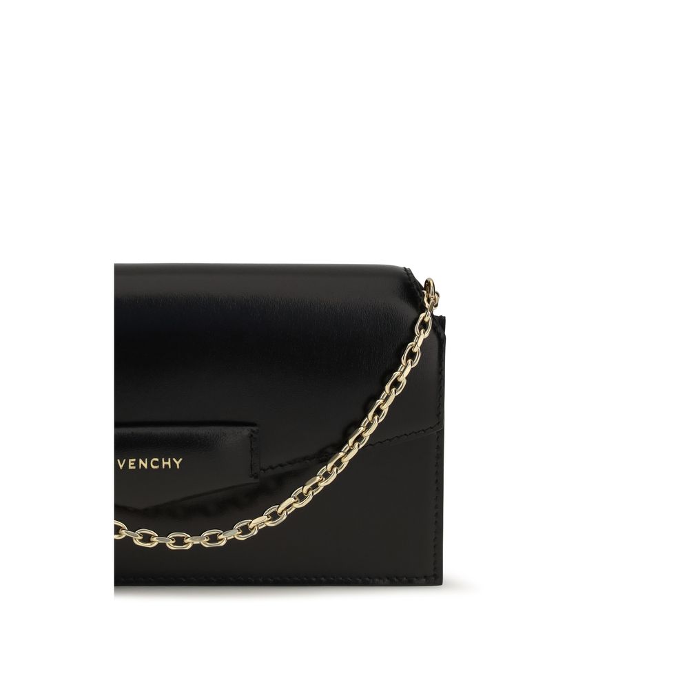 Givenchy sort clutchtaske i kalvelæder