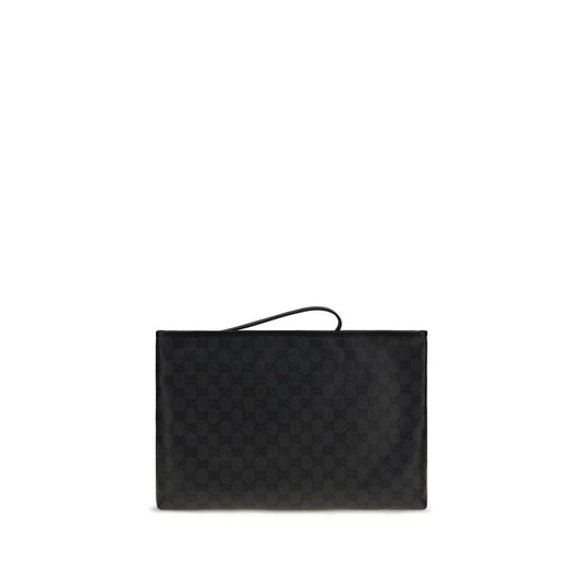 Gucci Black Cotton Handbag